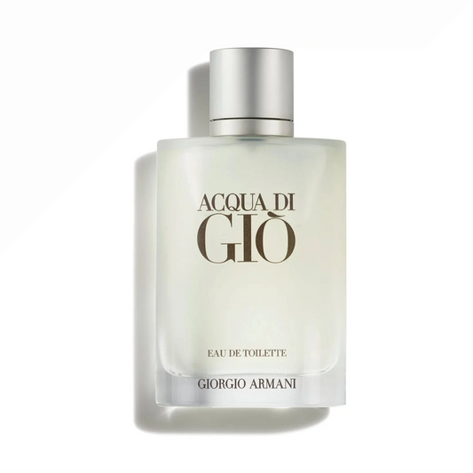Giorgio Armani Acqua di Gio Eau de Toilette bottle on a white background